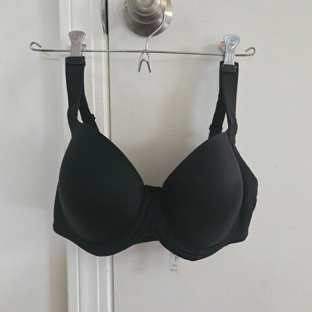 NWT Soma Stunning Support Full Coverage Bra Black 34DD